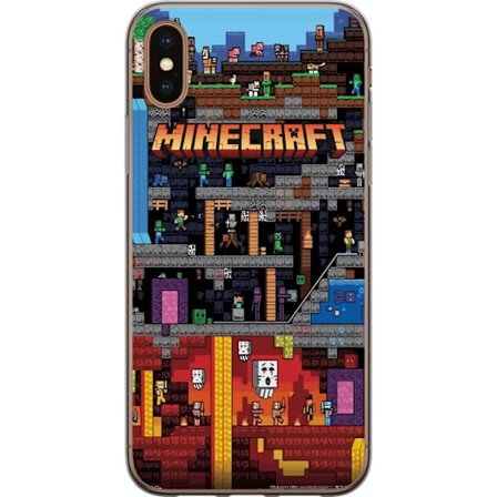 Yhteensopiva Puhelinkuori Apple Apple iPhone X Minecraft