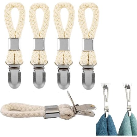 5 stk. store kroge til store tekøkklæder