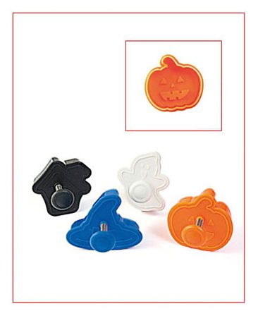 SILIKOMART Kakeutstikker Halloween 4D