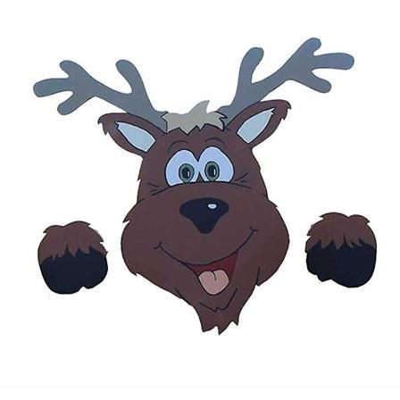 Joulujuhlan Koriste Puutarhan Aita Peikkarina Grinch Joulupukki Peura Deko (FMY) A