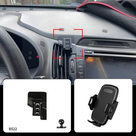 Mobilholder Kia Sportage R 2011-2016 – Fast Montering uten Skade på Interiør