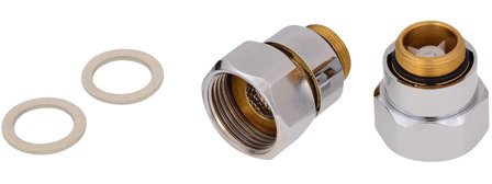 FM Mattsson 5981-0800 Anslutningsnippel 3/4"150 c/c, Installation