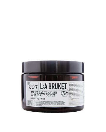 L:A BRUKET 297 Sea Salt Scrub Lemongrass 420 g, Skincare, Kropspleje, Scrub
