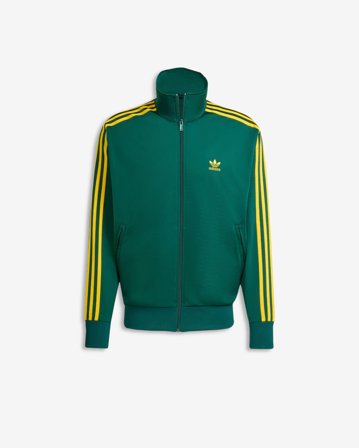 - FIREBIRD TRACK TOP - GREEN/YELLOW S