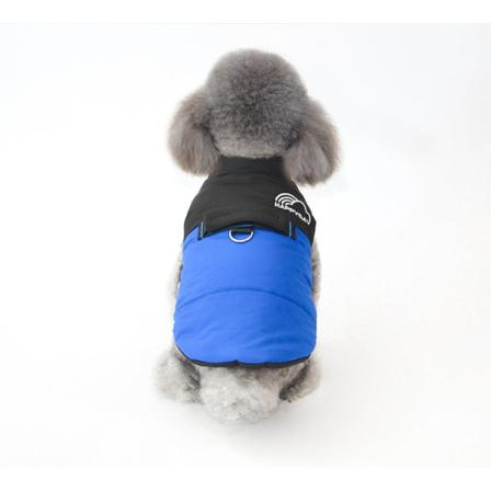 Dyretøj Efterår og vinter Nyt Pet Coat Kattetøj Blue XL