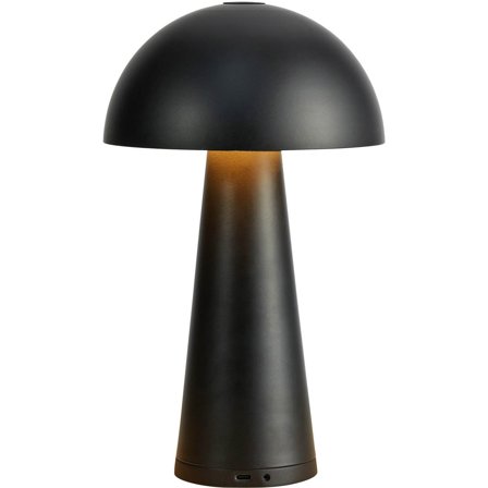 Markslöjd - Bærbar lampe Fungi matt Svart