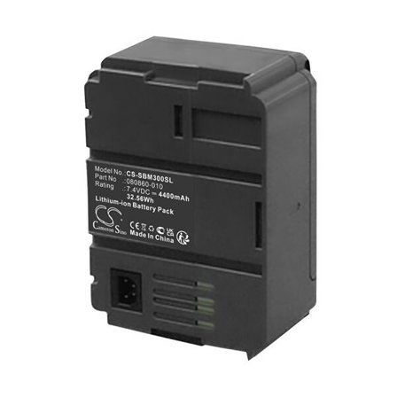 Batteri for test, undersøkelse, utstyr for SIBATA MP-ΣNII, MP-Σ300NII og andre