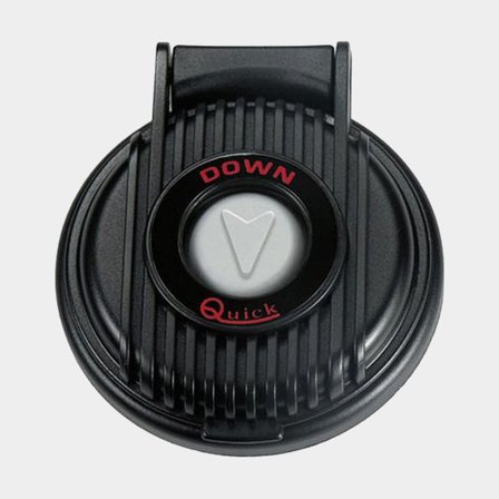 Pedal de pie (abajo) Quick, Ø77/84 mm, negro