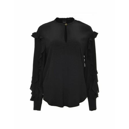 Pinko - Blusar - Svart - Dam - Storlek: M, Dam, Storlek: M
