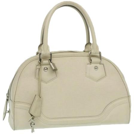 Louis Vuitton Vintage Pre-owned Håndtaske Hvid, Dame Vintage Tasker, Størrelse: ONE Size