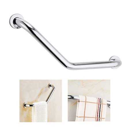 Rustfrit stål badeværelse sikkerhedsgreb bar badekar gelænder armlæn