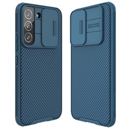 Nillkin Camshield Skal Galaxy S22 5g - Blå Blå