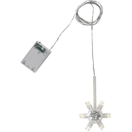 STAR TRADING Lysslynge til papirstjerne med batteri 150cm