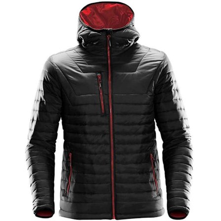 Stormtech Mens Gravity Thermal Padded Jacket S Svart/True Red