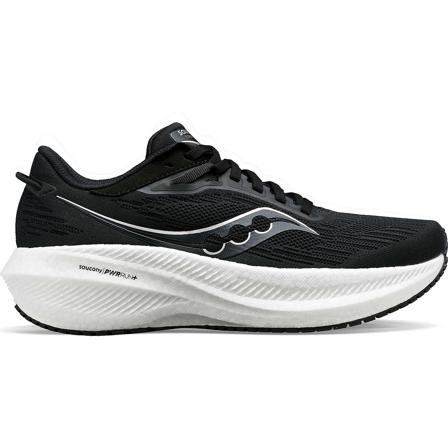 Saucony Women's Triumph 21 Wide Black/White Juoksukengät 37