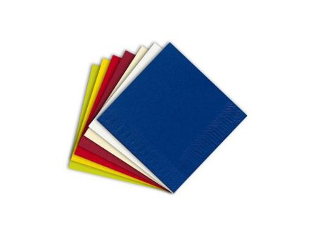 DUNI Servett 1-lags, enfärgad, ¼-vikt, 33 cm, mörkblå 500/fp - Lyreco - Kök och servering - Servetter och dukar - Servett - 1-lagers