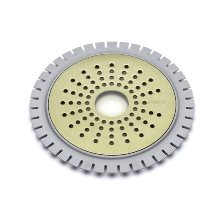 Purus Sun 150 Mikrosement sil med utsparing Messing, Innendørsavløp