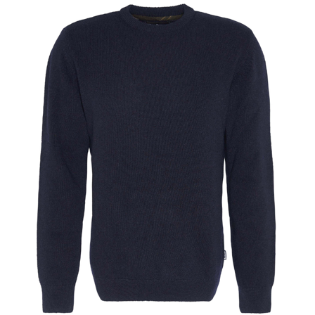 Barbour M's Holden Crew Neck Sweater Navy