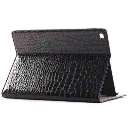 iPad Air 2 Folio Fodral - Crocodile - Svart