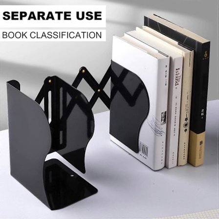 Justerbart Bokstöd, Expanderbara Tidskriftsamlare För Skrivbord, Hylla, Kontor