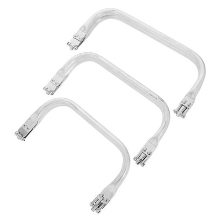 3 st Handväska Ram Kit Handväska Ram Kit Väska Ram Stängning Plånboksram Verktyg Plånboksram Lås Plånboksram Hårdvara Metall 20.00X17.00X1.00CM