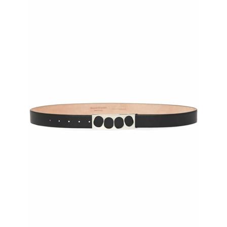 Alexander McQueen, Belts Zwart, Heren, Maat:95 CM