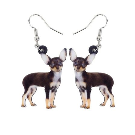 Earrings - Chihuahua - Acrylic