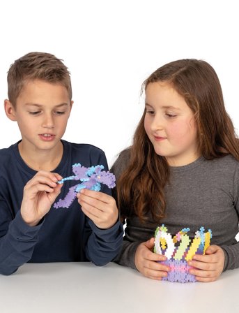 Plus-Plus Plus-Plus Pastel Learn To Build Super Set - Multi/patterned - ONE SIZE