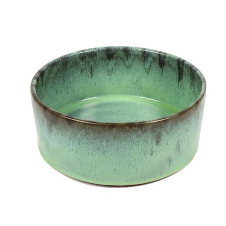 D&D Jasper Keramikkskål, Grønn - 20cm