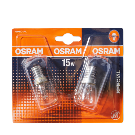 Osram Päronlampa 15 W E14, 2-pack Belysning ONESIZE