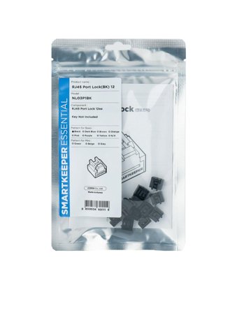 Smartkeeper Port Blocker Rj-45 Black 12