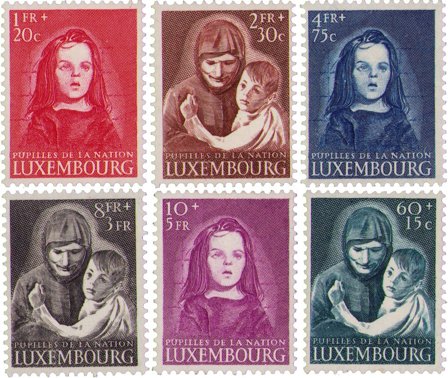 Luxembourg 1950 - MICHEL 468-473 - Postfrisk