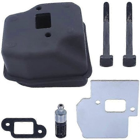 Ms250 Avgasljuddämpare Kompatibel 021 023 025 Ms210 Ms230 Motorsågar 1123 140 0606 Med Skruv Bult Monteringspackning (FMY)