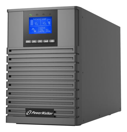 PowerWalker VFI 1000 ICT IoT - UPS - 1000 watt - 1000 VA