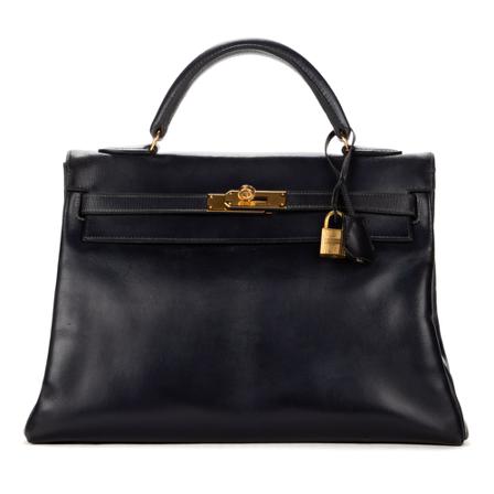 Hermès Vintage Pre-owned Handbags Sort, Dame Vintage Tasker, Størrelse: ONE Size