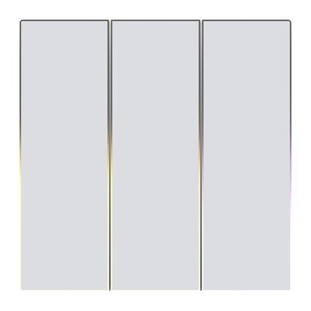 Touch ZigBee -valokytkin Avatto TS60-EU-W3 Triple TUYA (valkoinen).