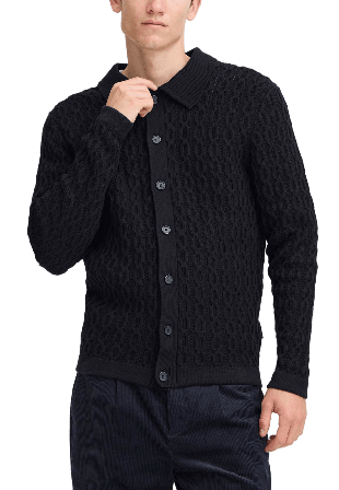 Casual Friday Cftoke Cable Cardigan Tröjor Herr Blå M