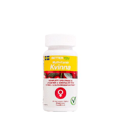 Better You Monivitamiini Nainen 60 kapselia