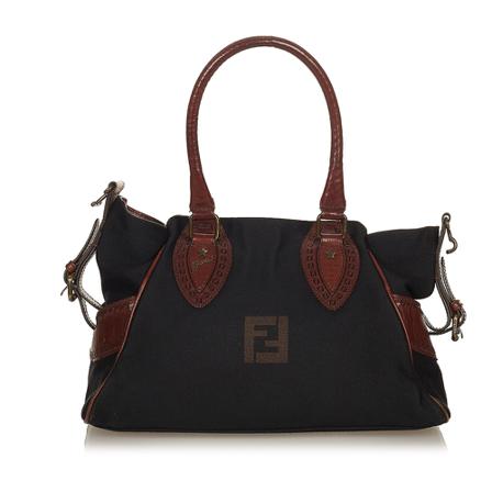 Fendi Vintage - Vintage Väskor - Svart - Dam - Storlek: One Size, Dam, Storlek: ONE SIZE