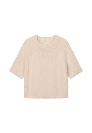 Sibin Linnebjerg Savannah Top T-shirts Dam Beige M