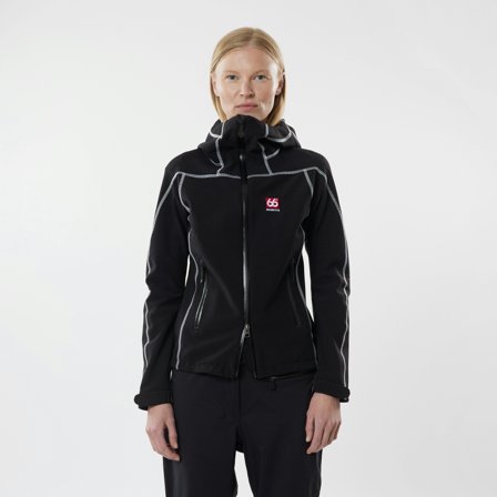 66 North women's Women's Vatnajökull Softshell Jacket Jackets & Coats - Black - 2XL