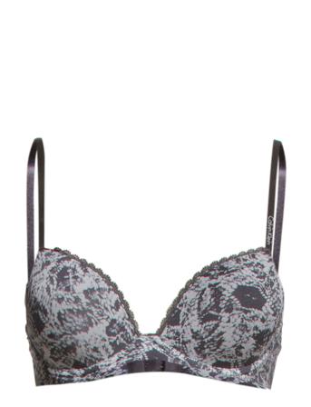 Customized Lift Lingerie Bras & Tops Push Up Bras Svart Calvin Klein