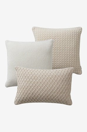 Jotex - Kuddfodral 3-pack Vit MILA - Köp Prydnadskuddar & fodral hos Jotex
