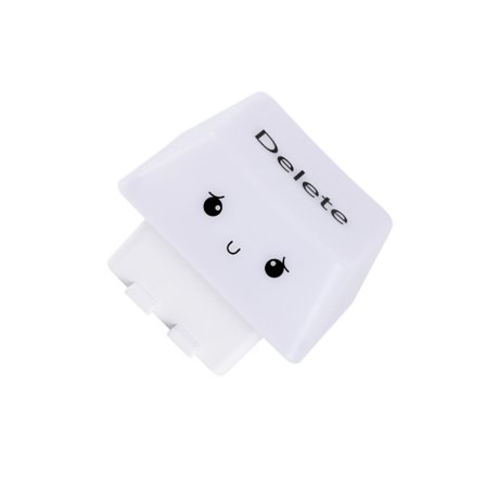 Ergonomisk Slett-tast Nattlys Multifunksjonell Ladebase 3-trinns Lysstyrke