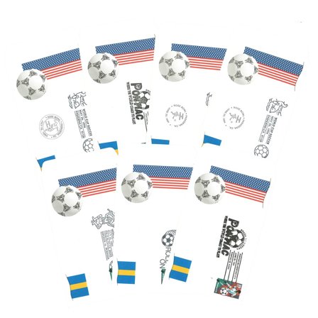 USA - Vm 1994 - 7 Særkuverter