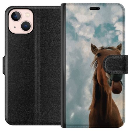 Kompatibelt Plånboksfodral till Apple Apple iPhone 13 Häst
