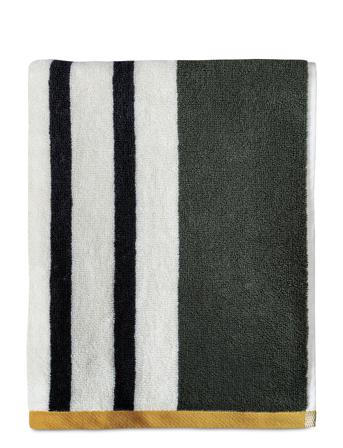 Boudoir Bath Towel Home Textiles Bathroom Textiles Towels & Bath Towels Vihreä Mette Ditmer