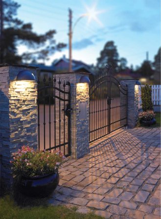 Halden 515 utelampe 2700K - aluminium