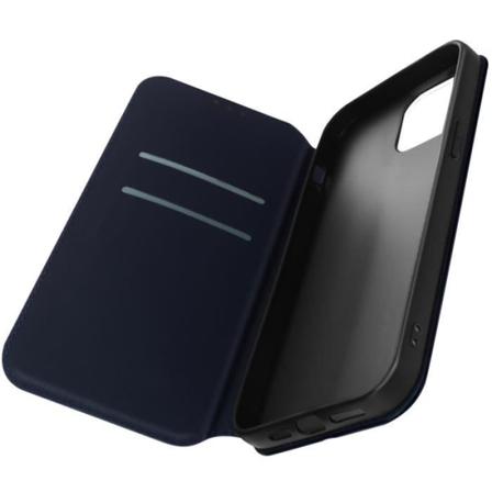 iPhone 14 foliofodral Korthållare flik Videostödsfunktion midnattsblå