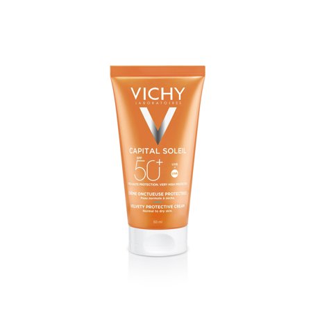 VICHY Capital Soleil Crema Viso Vellutata SPF 50 50ml - Solare viso alta prot.